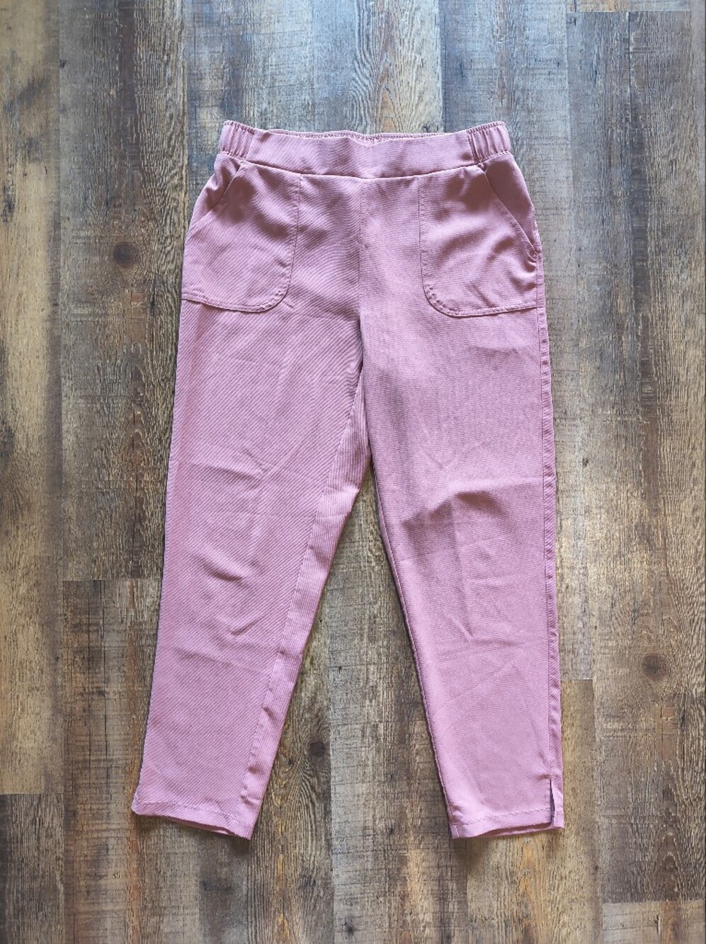 32 Degrees Cool Pink Athletic Stretchy Elastic Waistband Pants w/ Pockets Size M